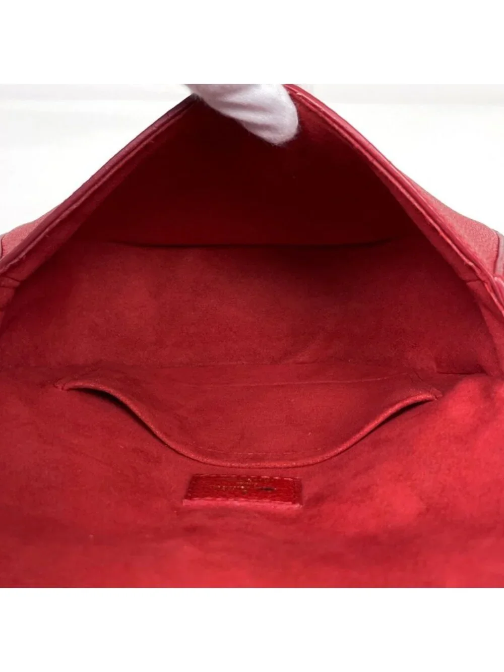Louis Vuitton Juno Shoulder Bag Tassel Monogram Empreinte Cerise